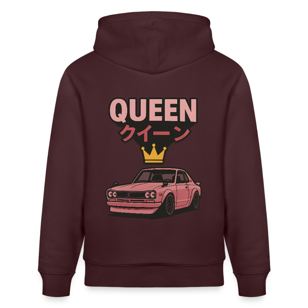 Cartel Bio-Hoodie Queen 👸 Partnerhoodie - Maroon
