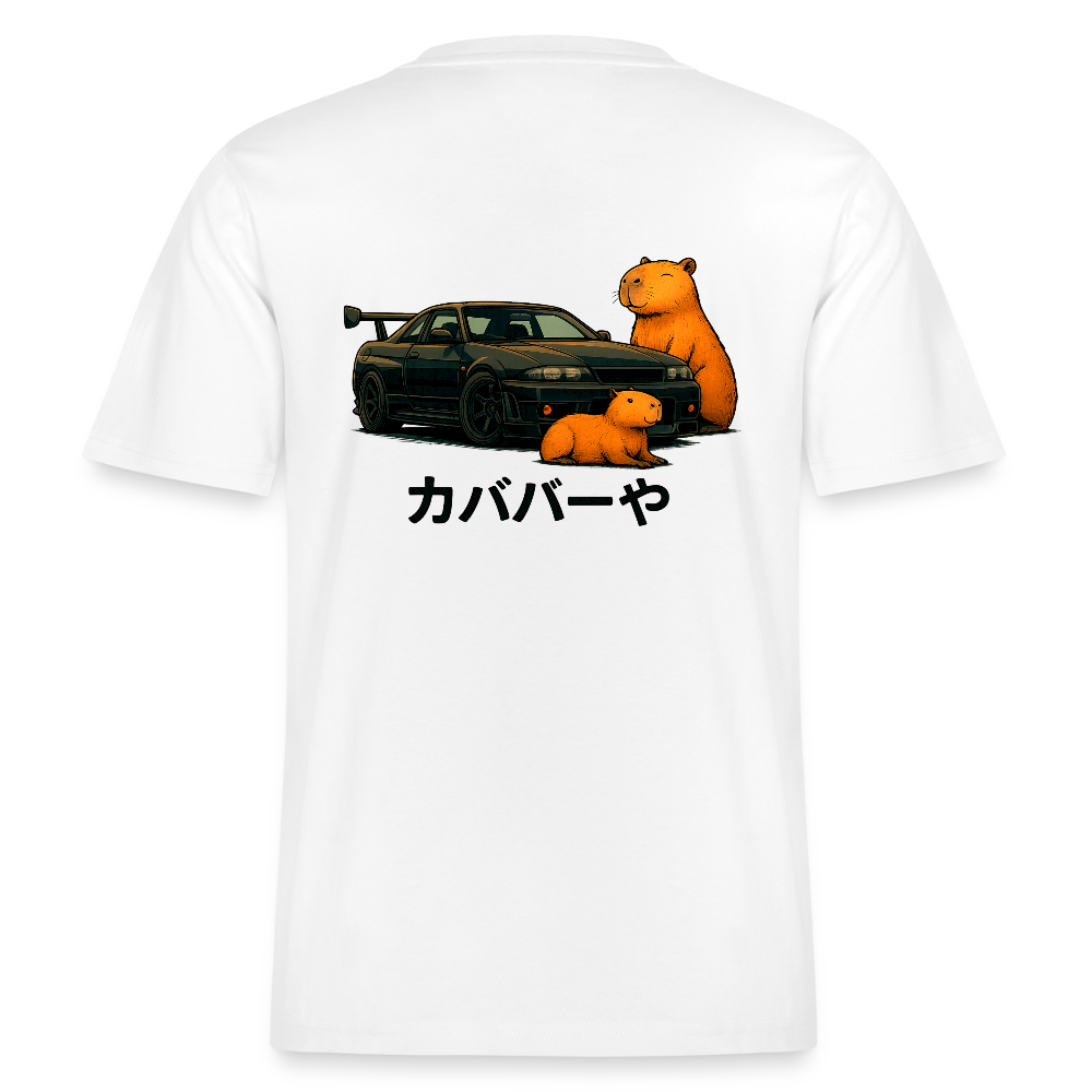 Cartel Bio-T-Shirt Capybara - Weiß