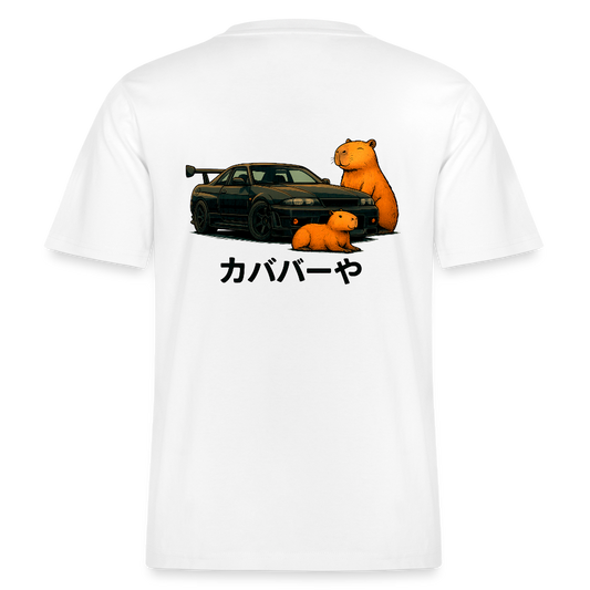 Cartel Bio-T-Shirt Capybara - Weiß