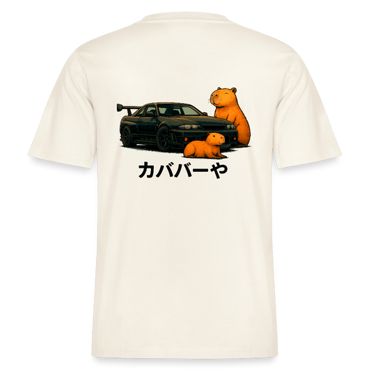 Cartel Bio-T-Shirt Capybara - Naturweiß