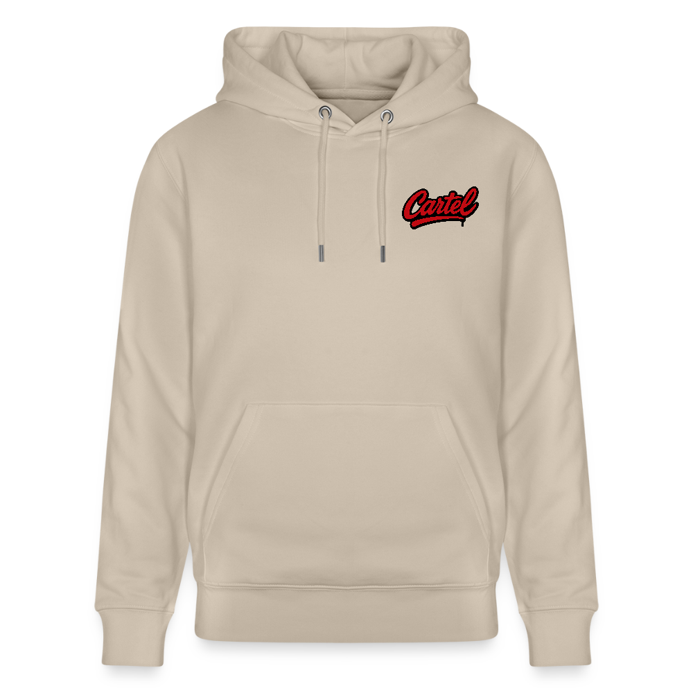 Cartel Bio-Hoodie Cartoon Sunset - Beige