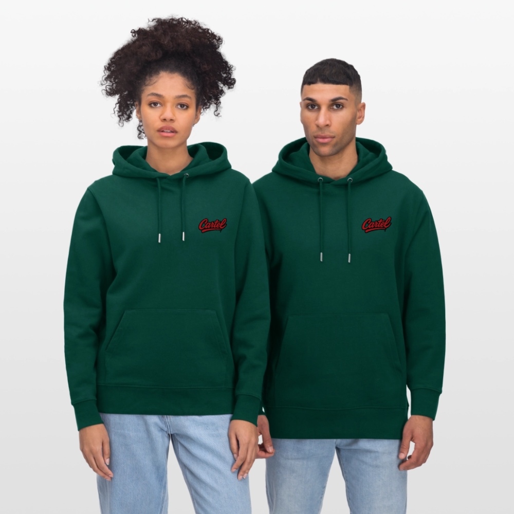 Cartel Bio-Hoodie Queen 👸 Partnerhoodie - Forest