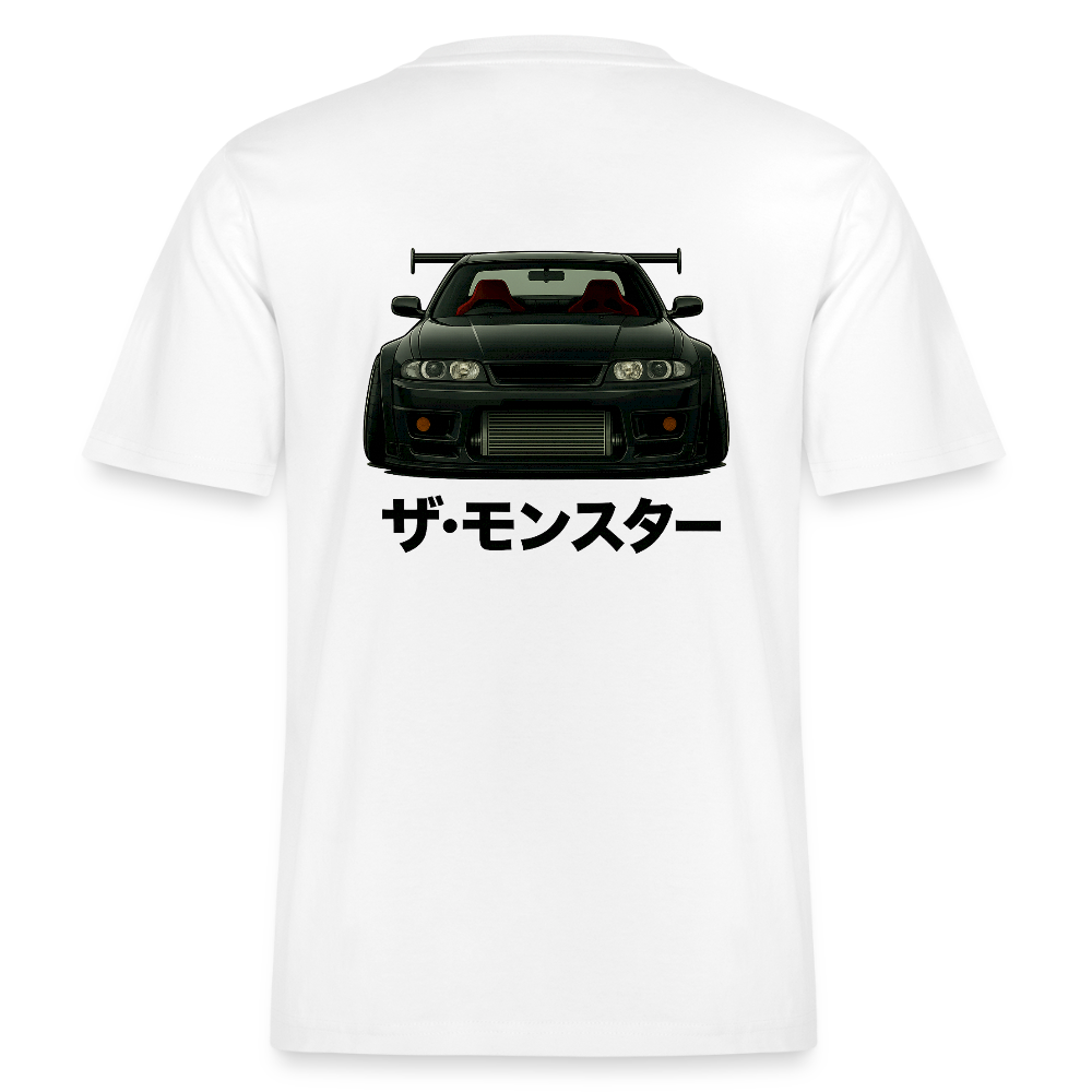 Cartel Bio-T-Shirt Monster - Weiß