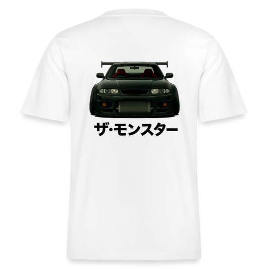 Cartel Bio-T-Shirt Monster - Weiß