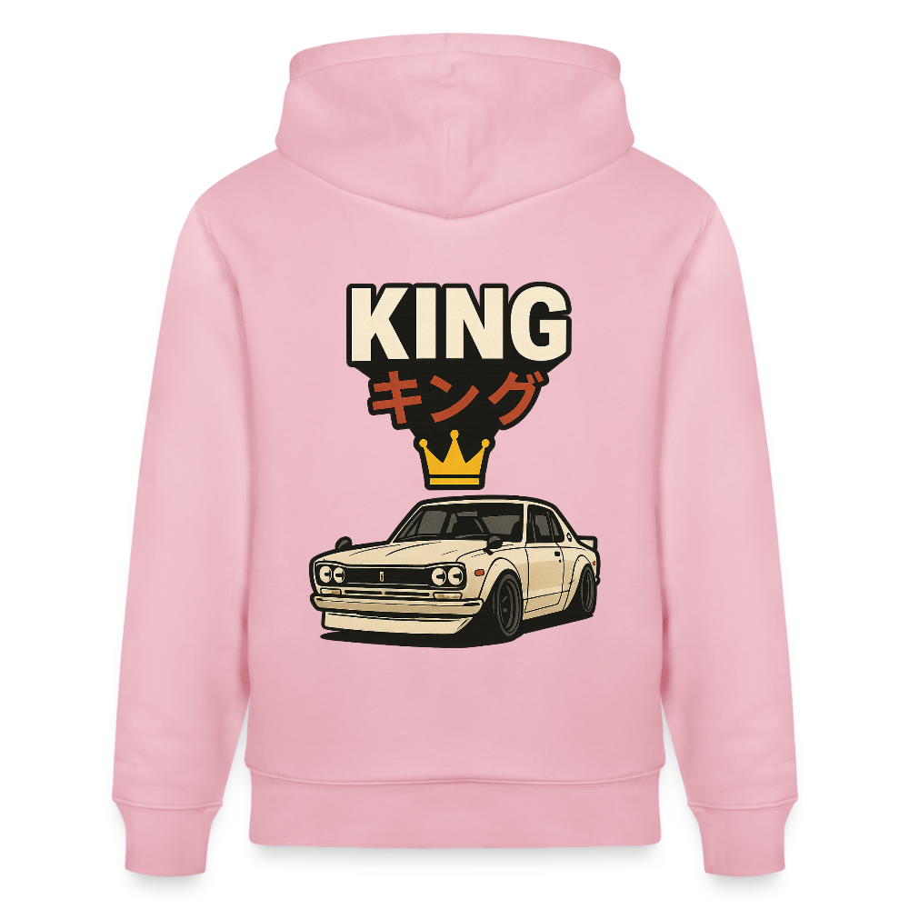 Cartel Bio-Hoodie King 👑 Partnerhoodie - Hellrosa