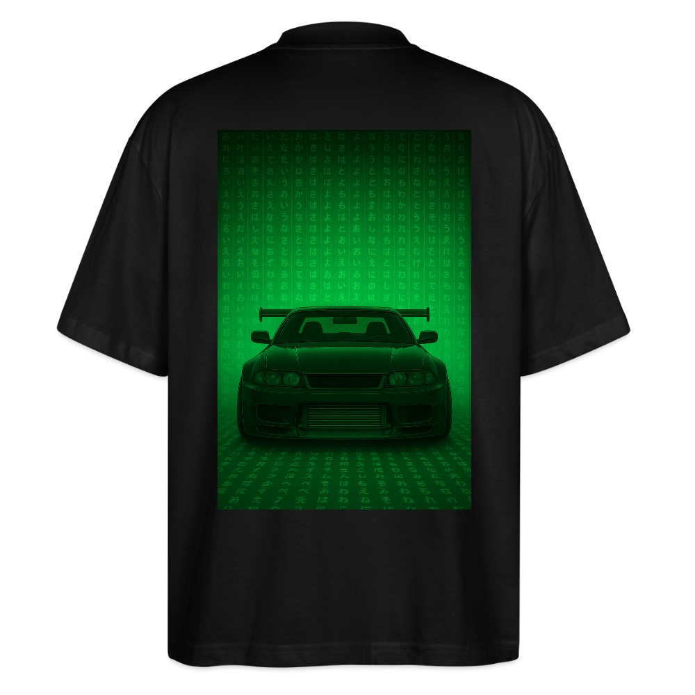 Cartel Oversized Bio T-Shirt Matrix - Schwarz