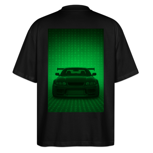 Cartel Oversized Bio T-Shirt Matrix - Schwarz