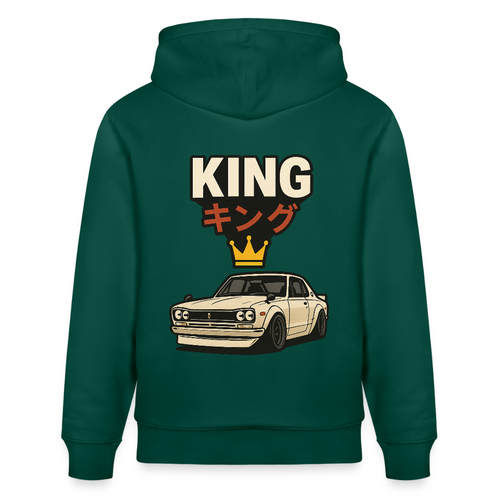 Cartel Bio-Hoodie King 👑 Partnerhoodie - Forest