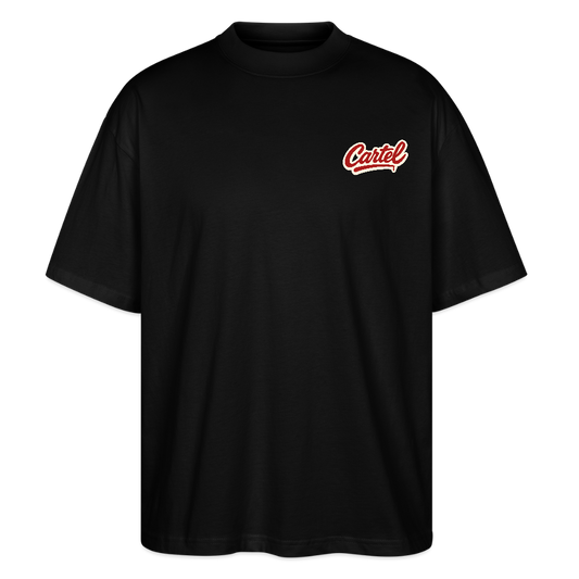 Cartel Oversized Bio T-Shirt Tokio Night - Schwarz