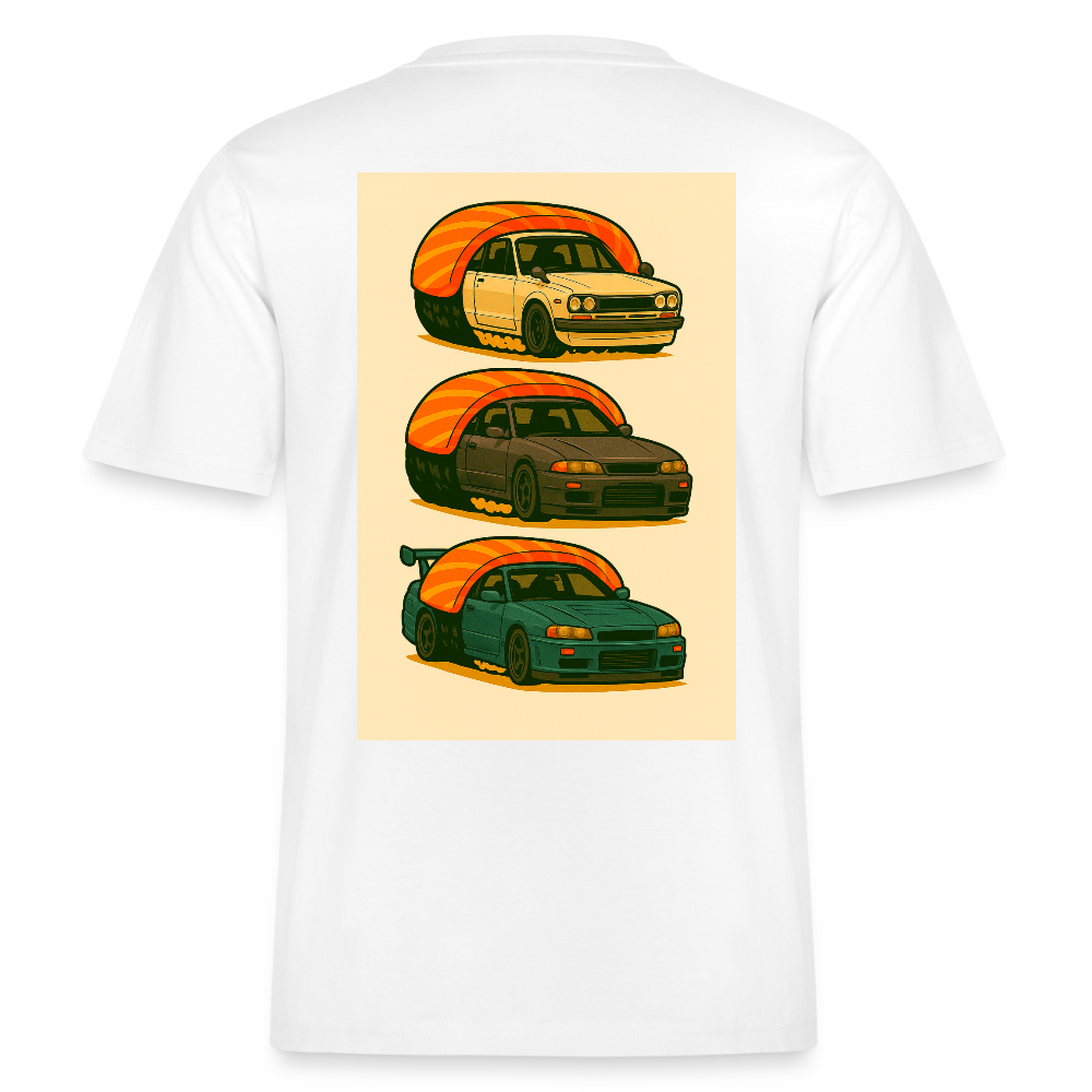 Cartel Bio-T-Shirt Japan’s Finest auf Reis gebettet 🍣 - Weiß