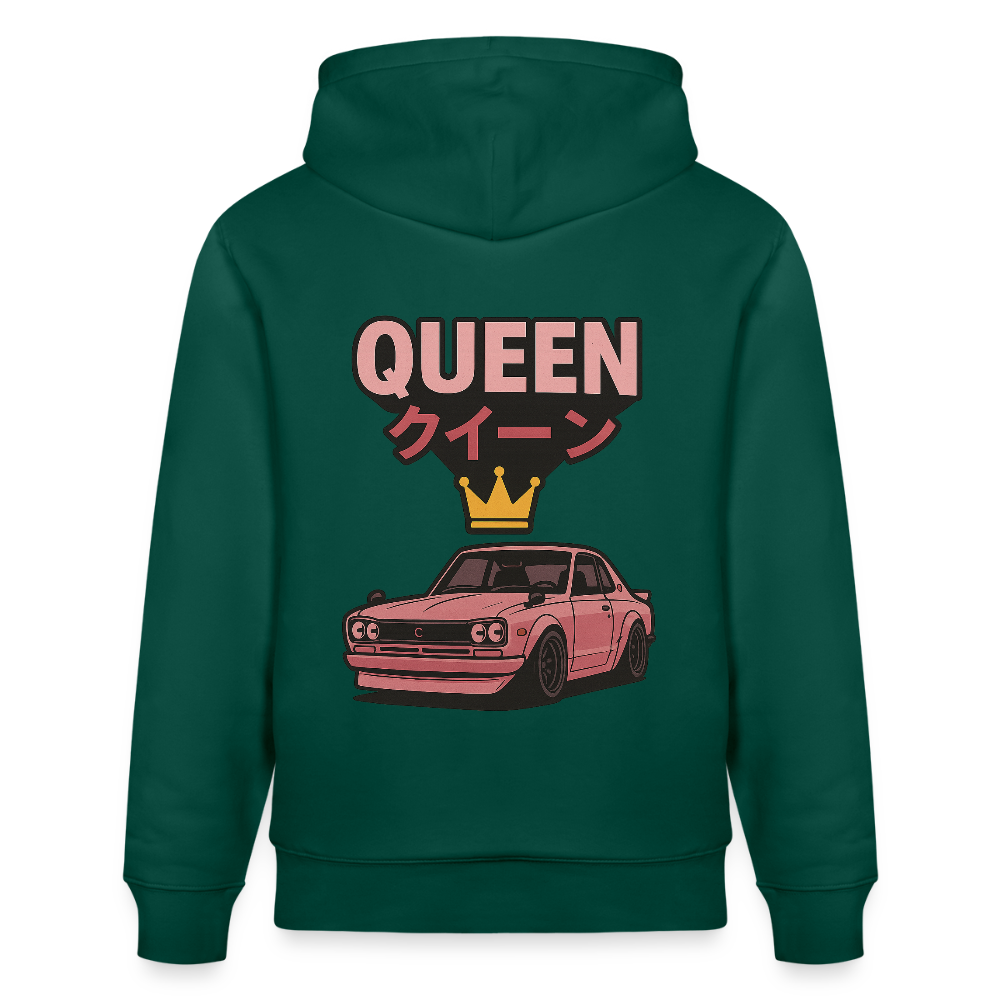 Cartel Bio-Hoodie Queen 👸 Partnerhoodie - Forest