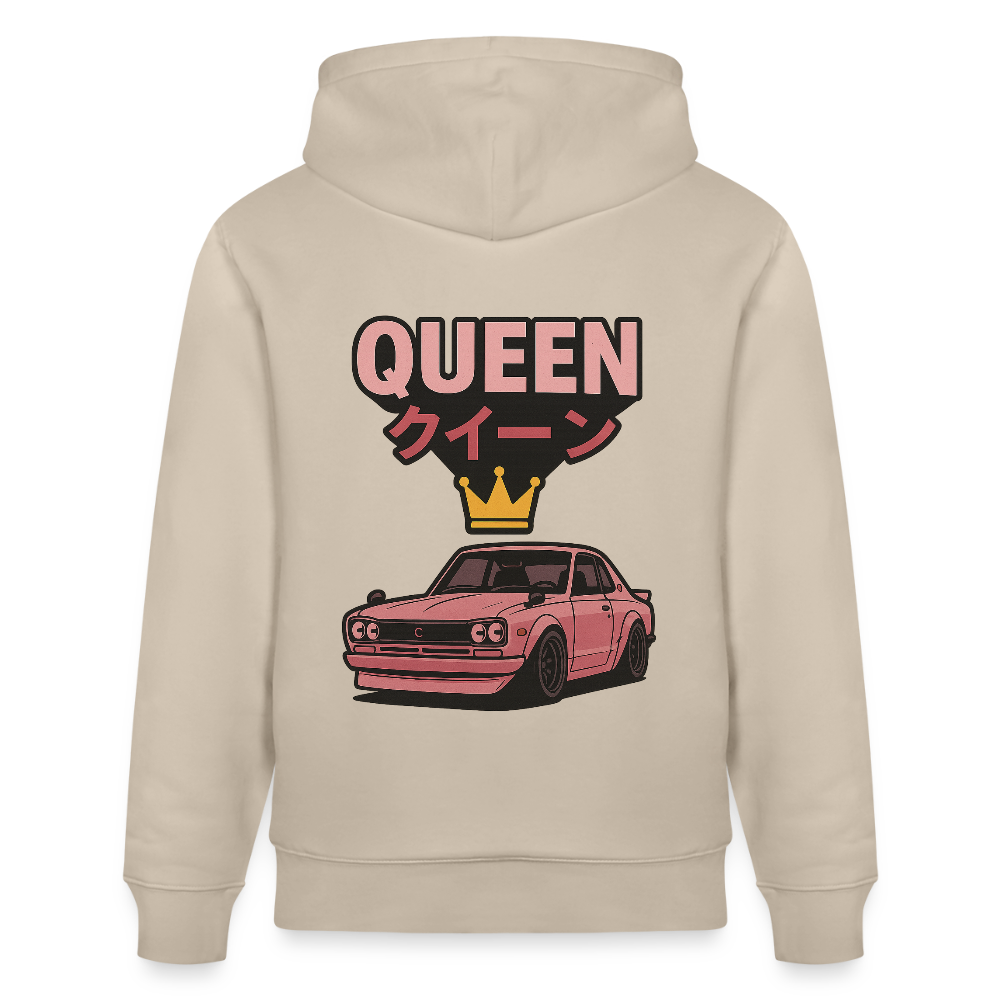 Cartel Bio-Hoodie Queen 👸 Partnerhoodie - Beige