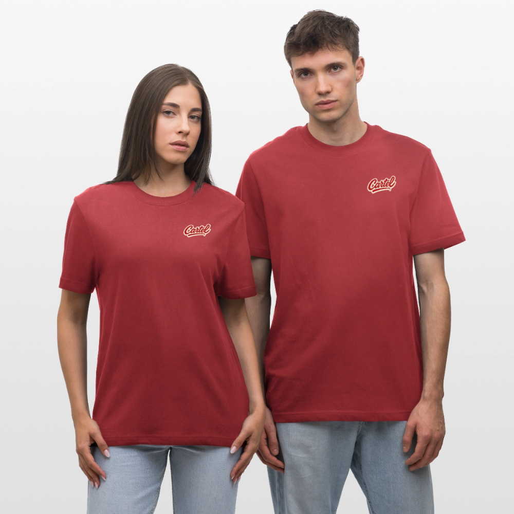 Cartel Bio-T-Shirt Clean White Logo - Erdrot
