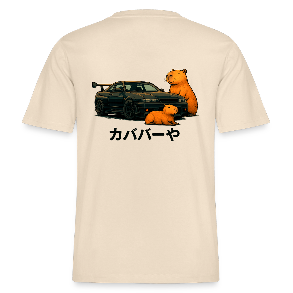 Cartel Bio-T-Shirt Capybara - Weißgrau