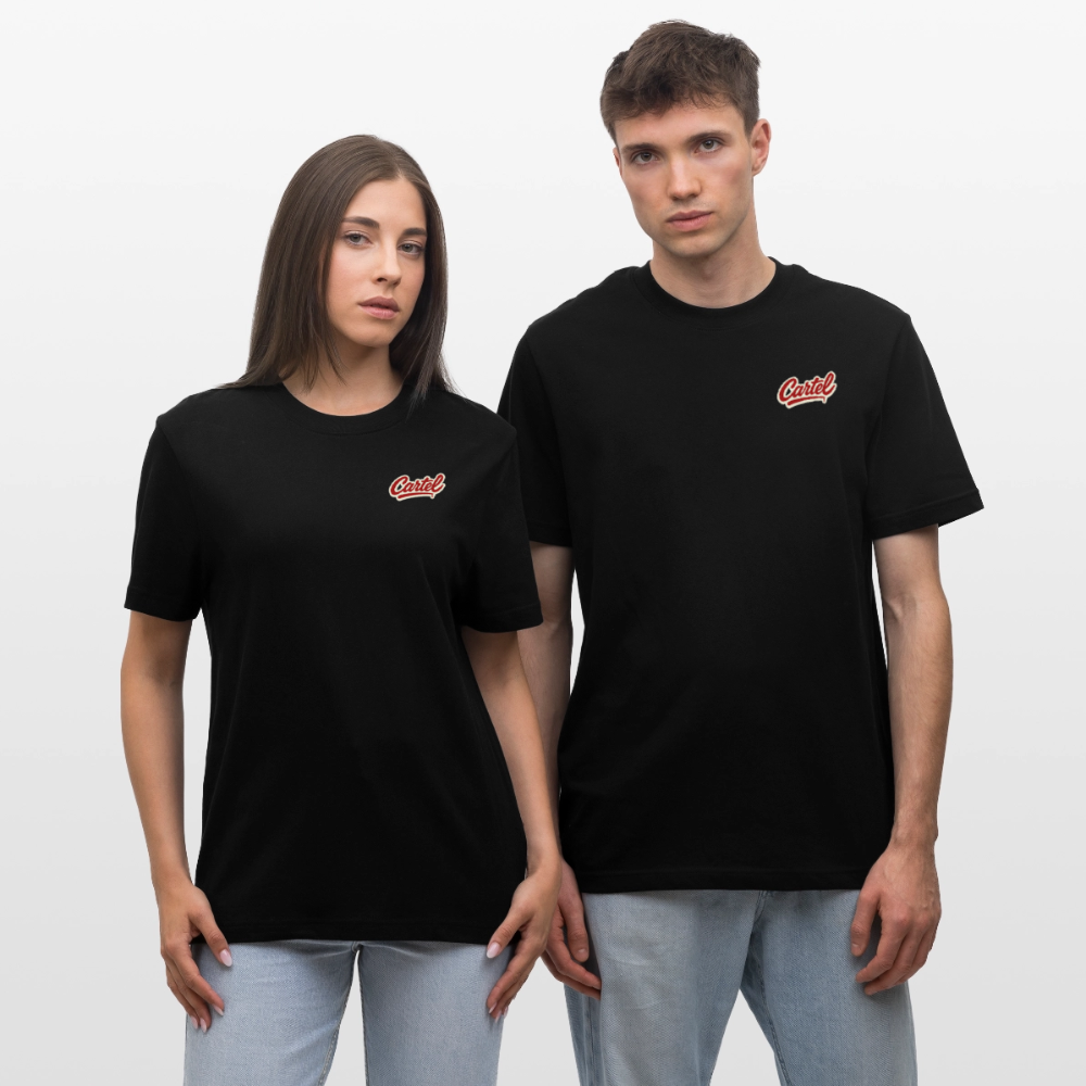 Cartel Bio-T-Shirt Racecar - Schwarz