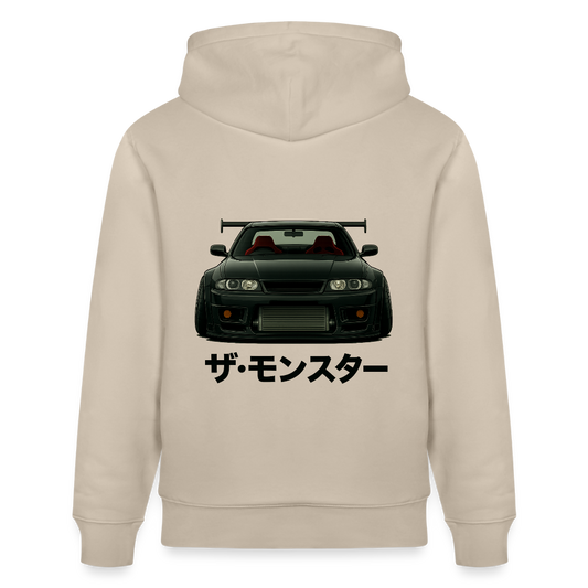 Cartel Bio-Hoodie Monster - Beige