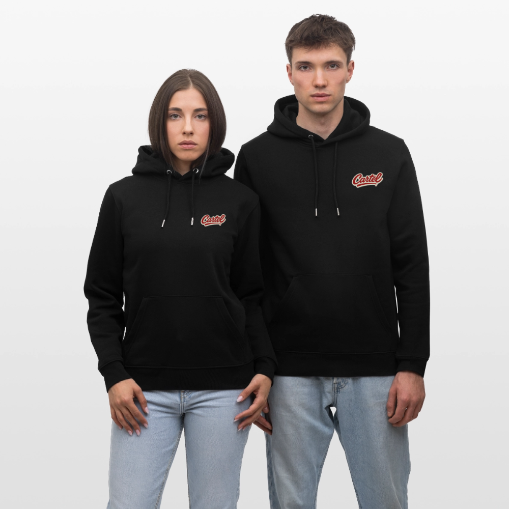 Cartel Bio-Hoodie Matrix - Schwarz