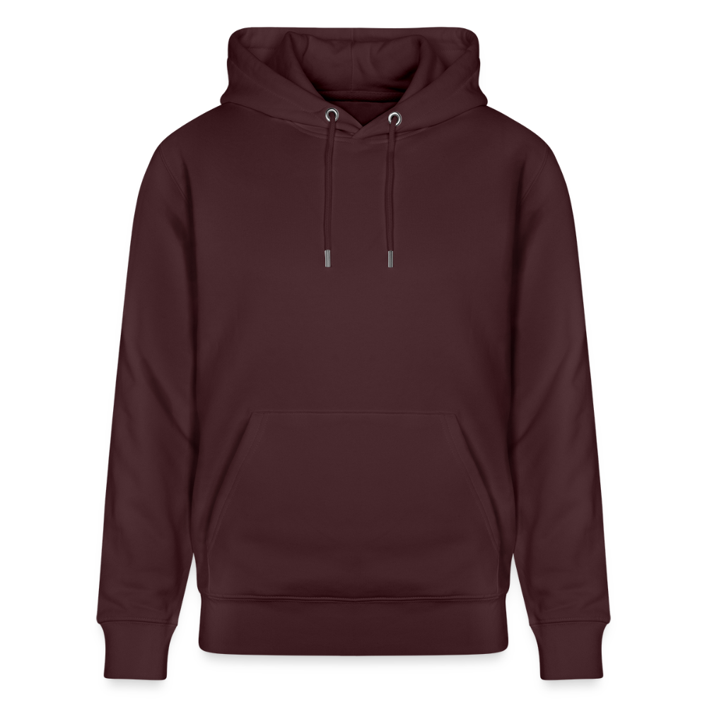Cartel Bio-Hoodie Clean White Logo - Maroon
