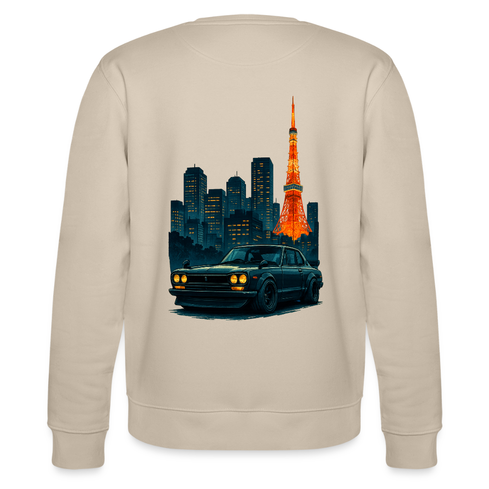 Cartel Bio-Sweatshirt Tokio Tower - Beige