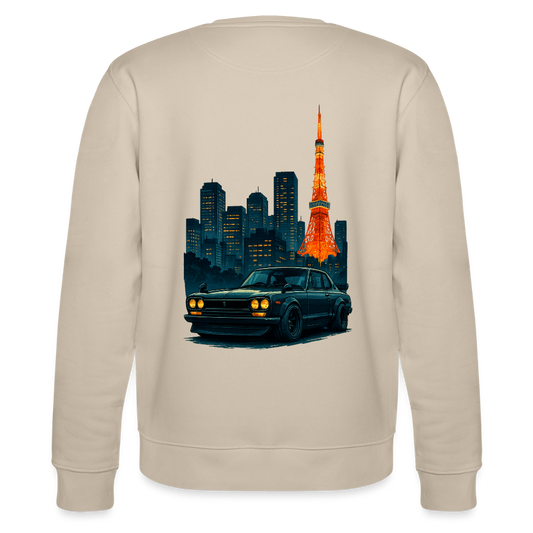 Cartel Bio-Sweatshirt Tokio Tower - Beige