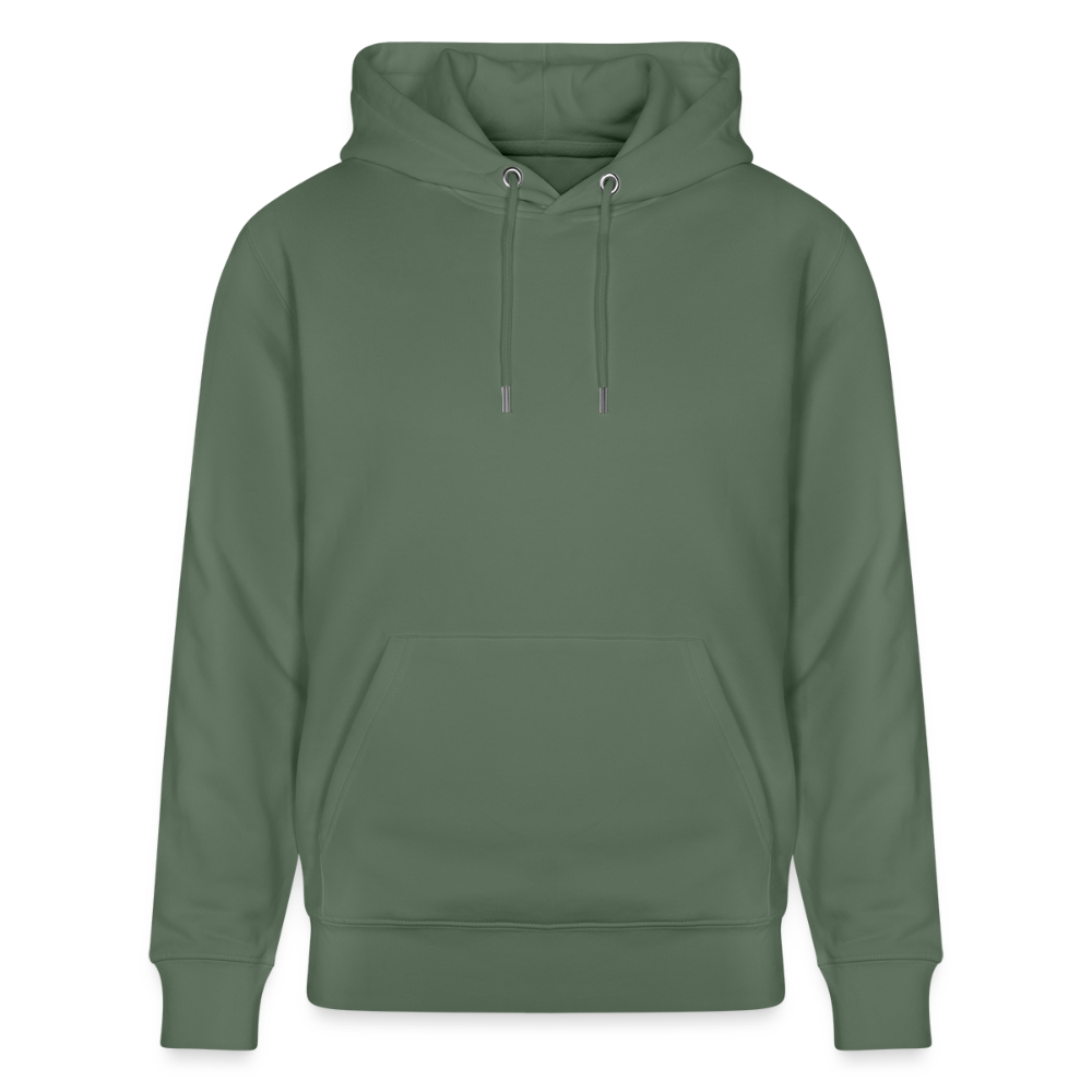 Cartel Bio-Hoodie Clean White Logo - Tanngrün