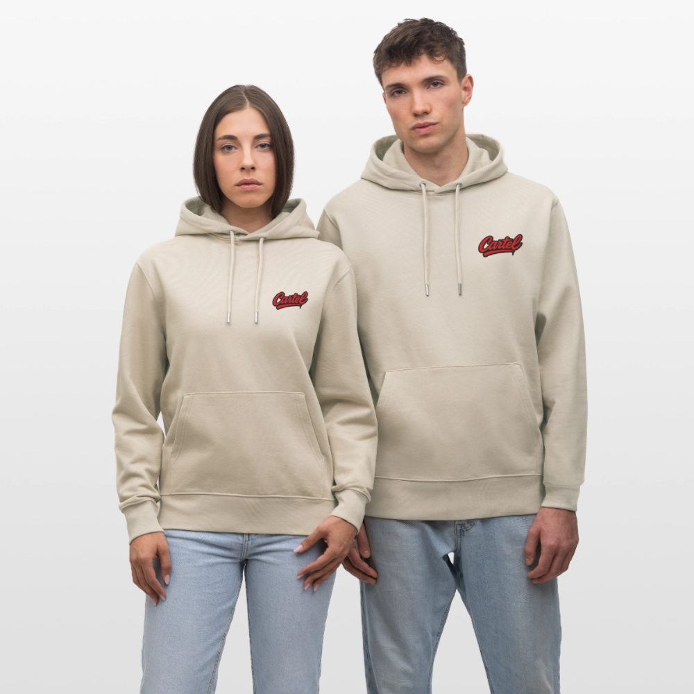 Cartel Bio-Hoodie King 👑 Partnerhoodie - Beige