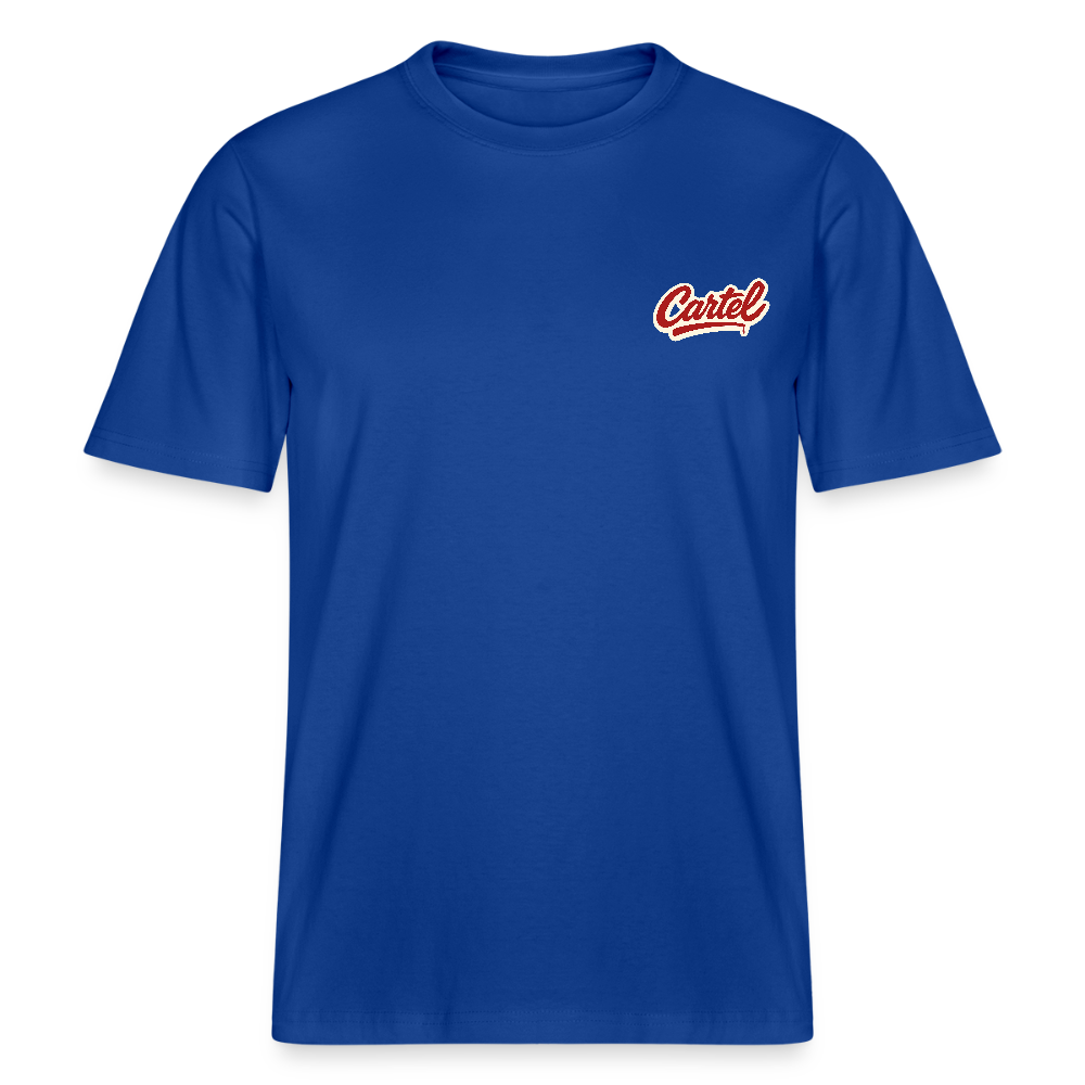 Cartel Bio-T-Shirt Clean White Logo - Dunkelblau