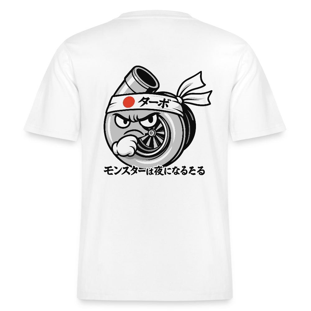 Cartel Bio-T-Shirt Japan Turbo Whistle - Weiß