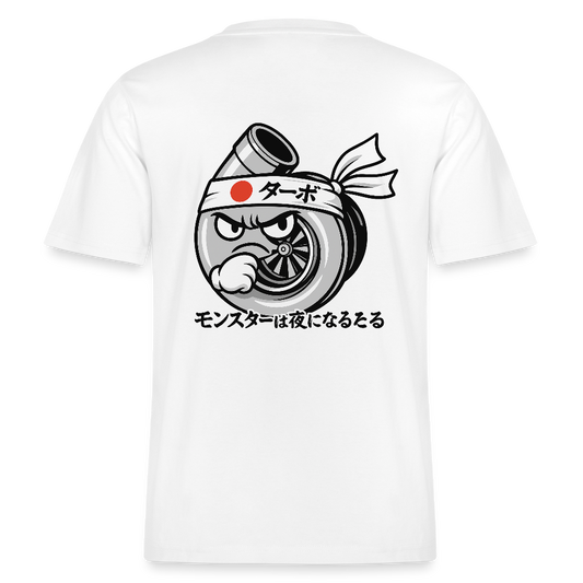 Cartel Bio-T-Shirt Japan Turbo Whistle - Weiß