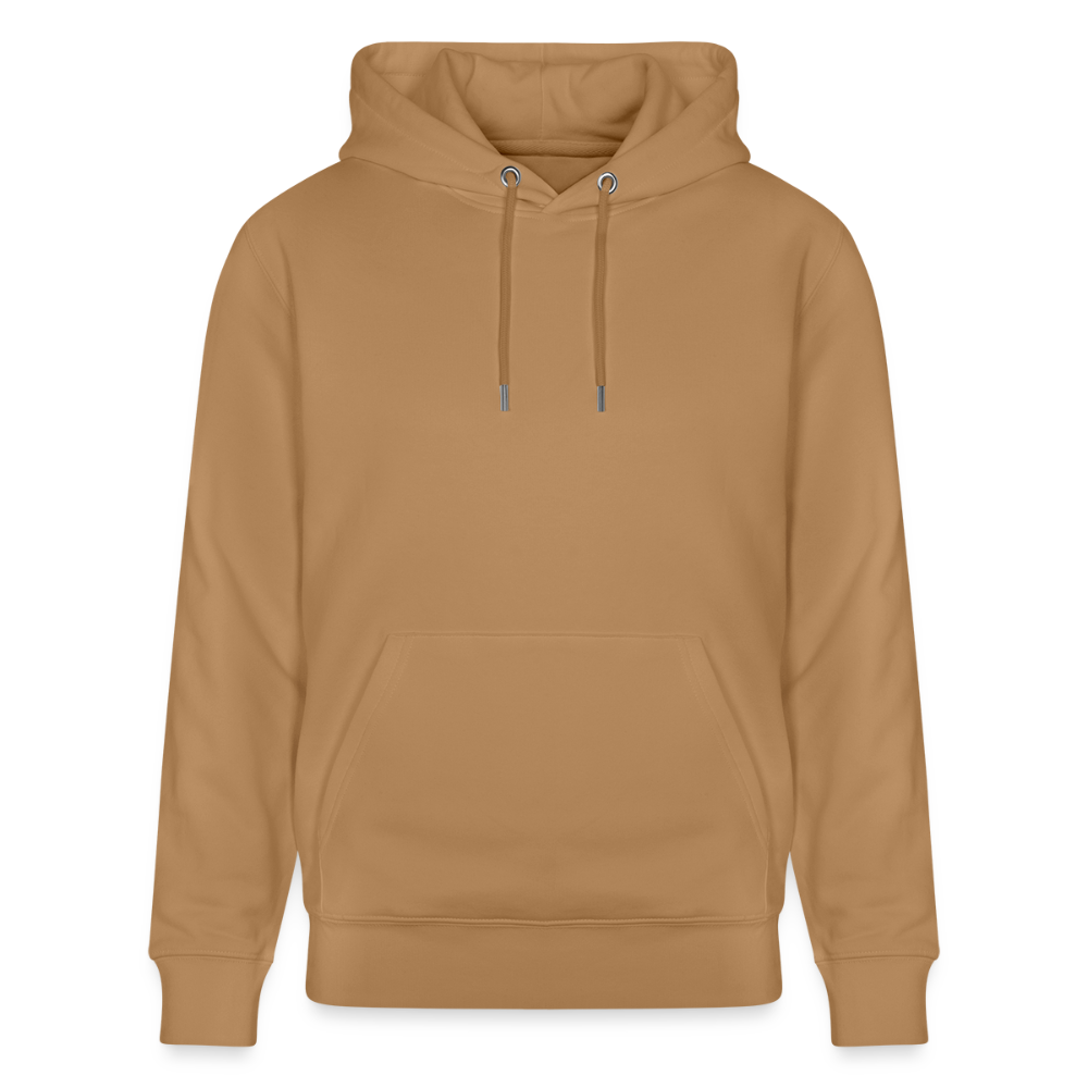 Cartel Bio-Hoodie Clean White Logo - Karamell