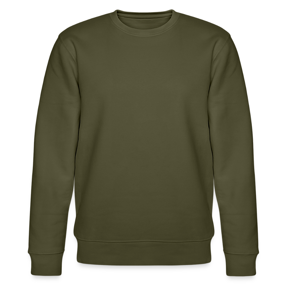 Cartel Bio-Sweatshirt Clean White Logo - Khaki