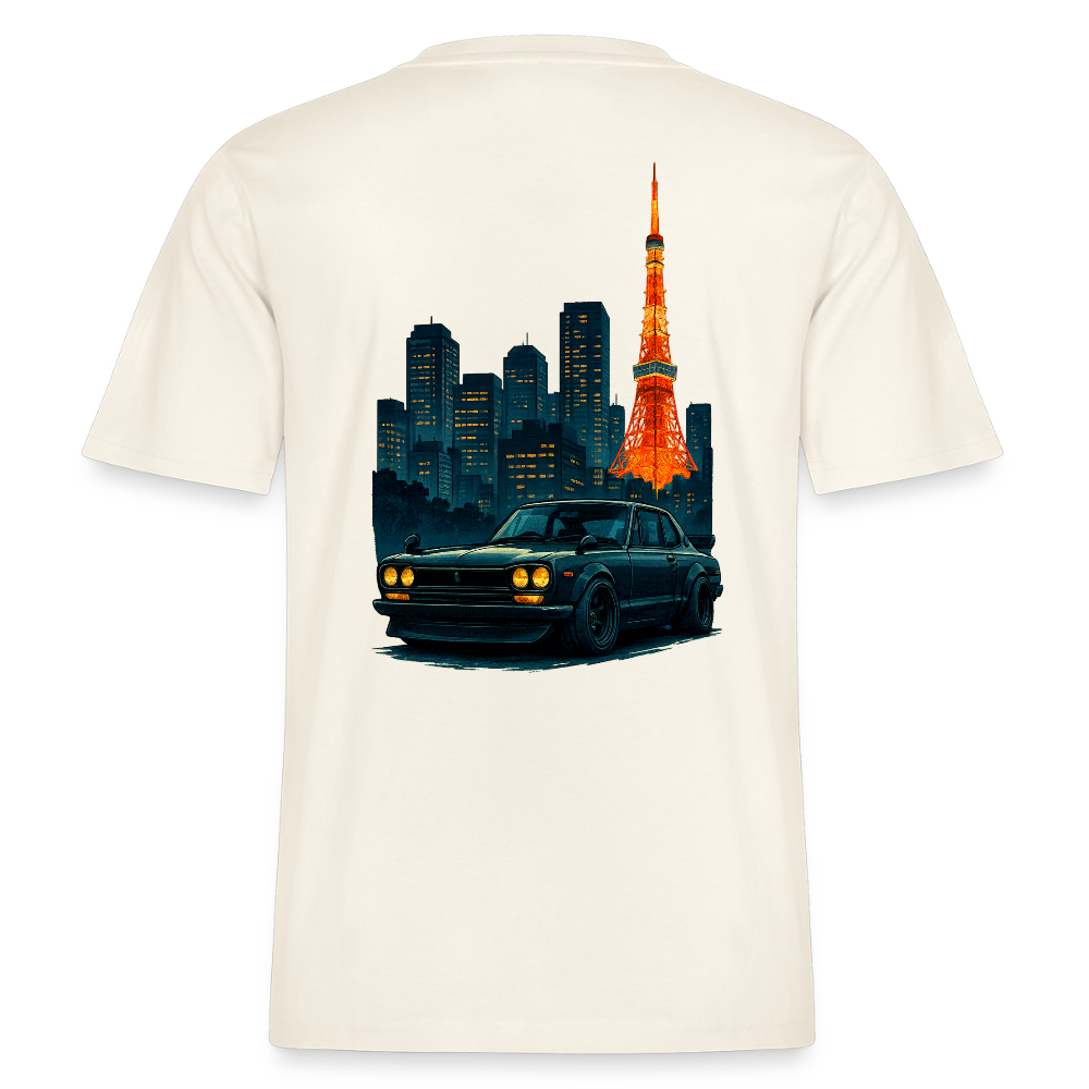Cartel Bio-T-Shirt Tokio Tower - Naturweiß