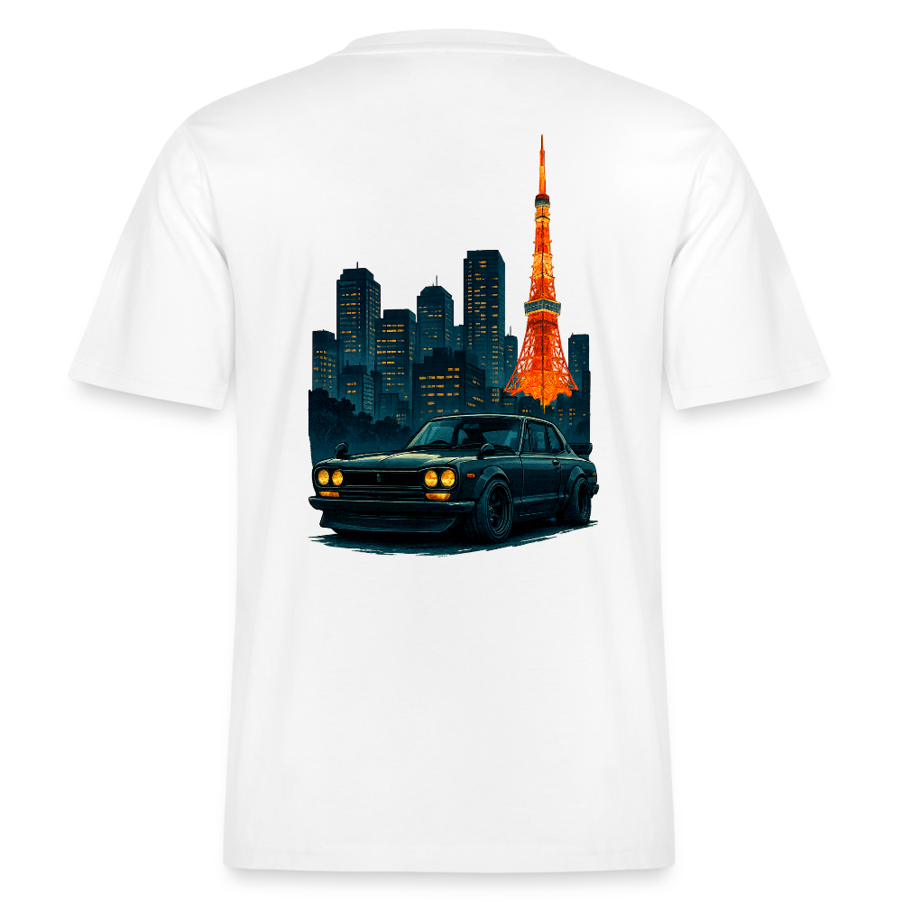 Cartel Bio-T-Shirt Tokio Tower - Weiß
