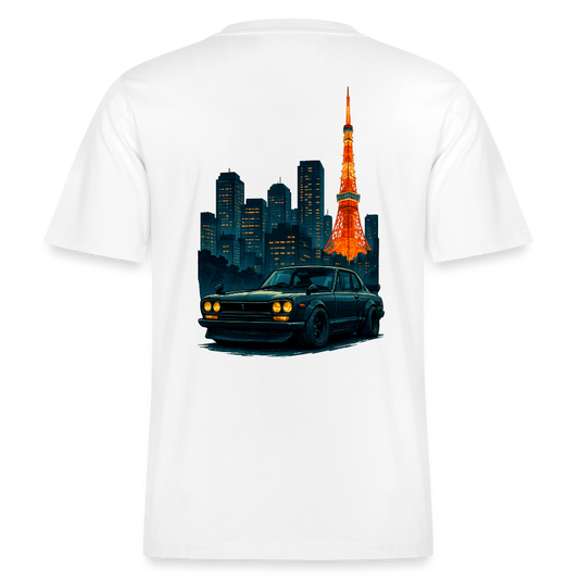Cartel Bio-T-Shirt Tokio Tower - Weiß