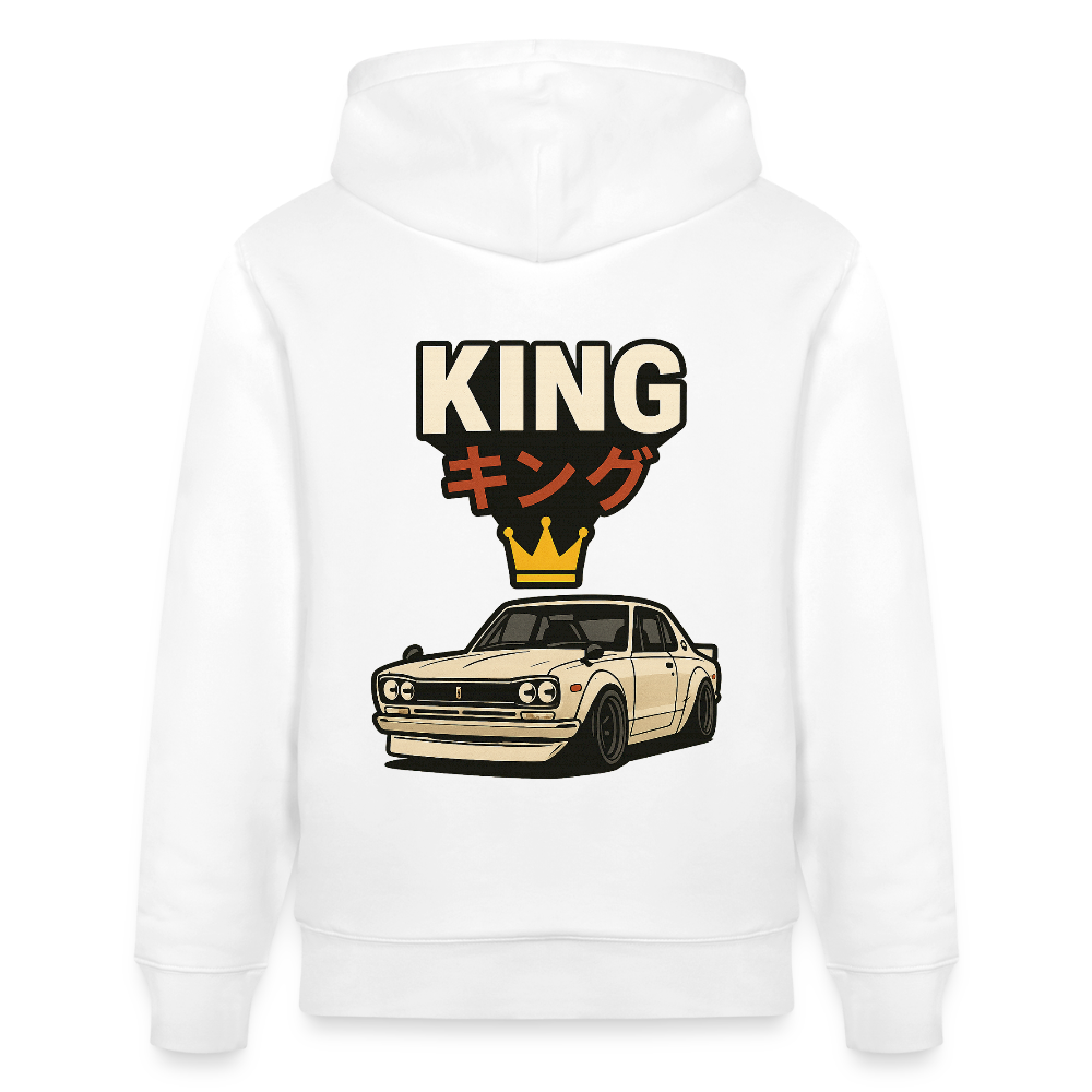 Cartel Bio-Hoodie King 👑 Partnerhoodie - Weiß