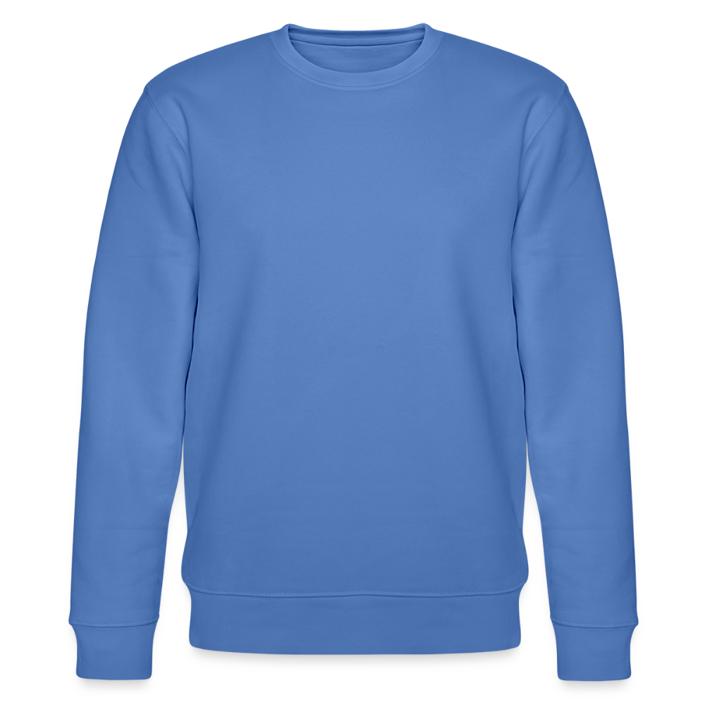 Cartel Bio-Sweatshirt Clean Black Logo - Blau