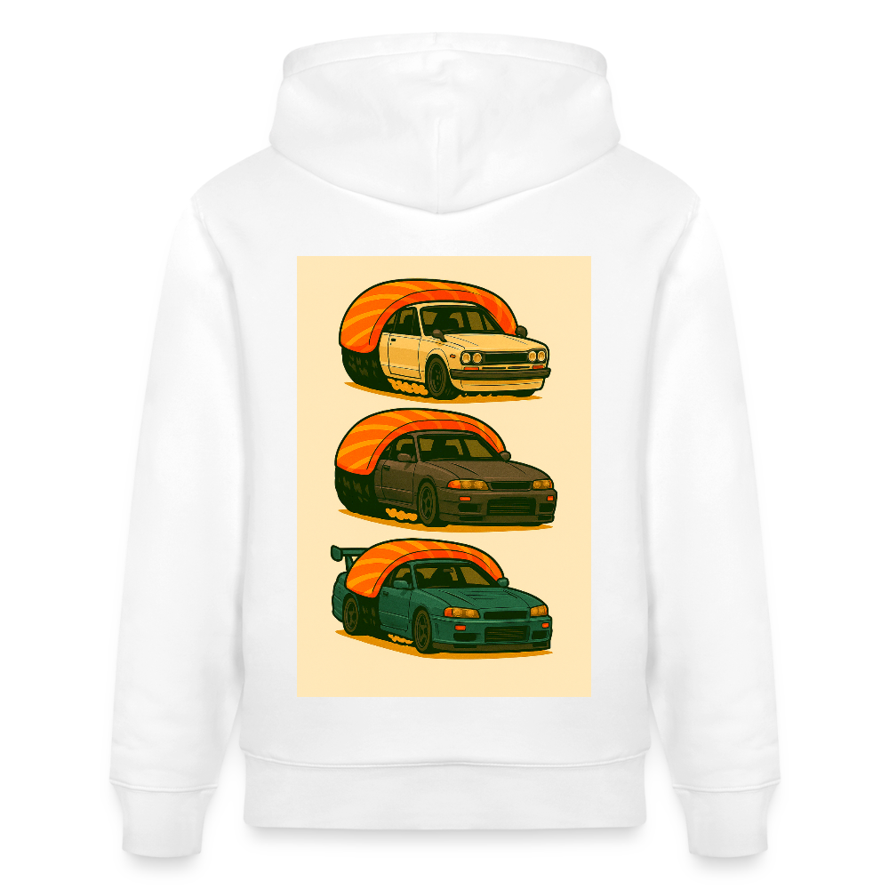 Cartel Bio-Hoodie Japan’s Finest auf Reis gebettet 🍣 - Weiß