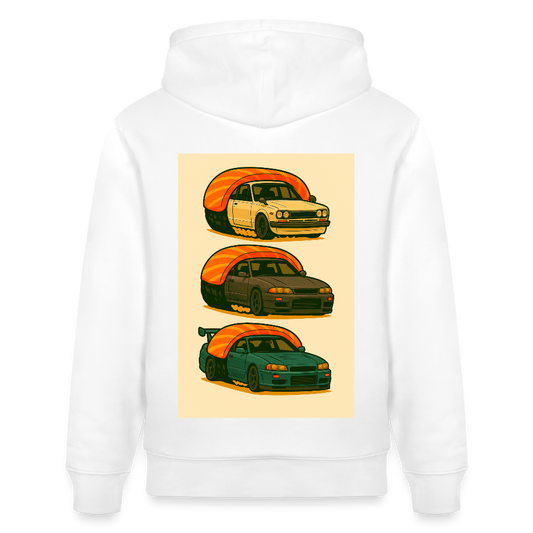 Cartel Bio-Hoodie Japan’s Finest auf Reis gebettet 🍣 - Weiß