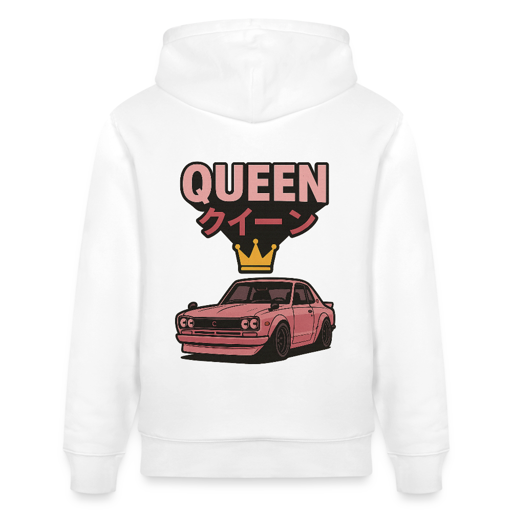 Cartel Bio-Hoodie Queen 👸 Partnerhoodie - Weiß