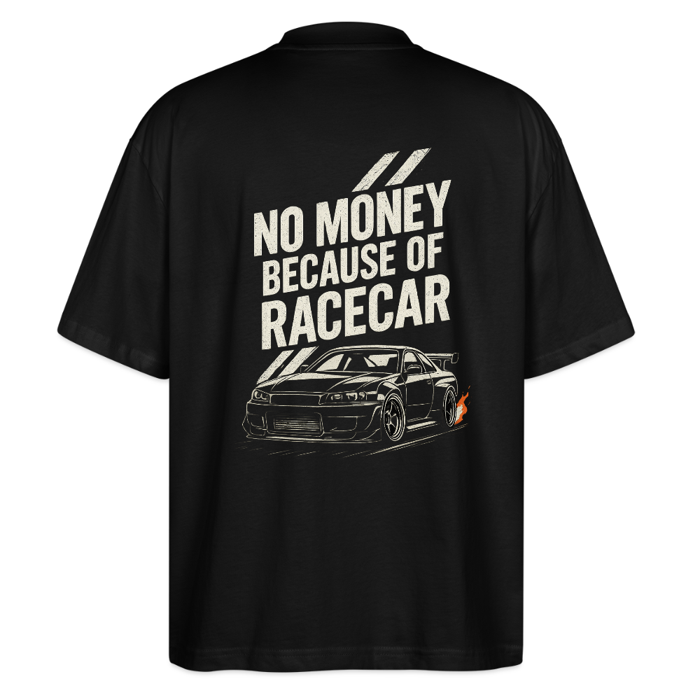 Cartel Oversized Bio T-Shirt Racecar - Schwarz