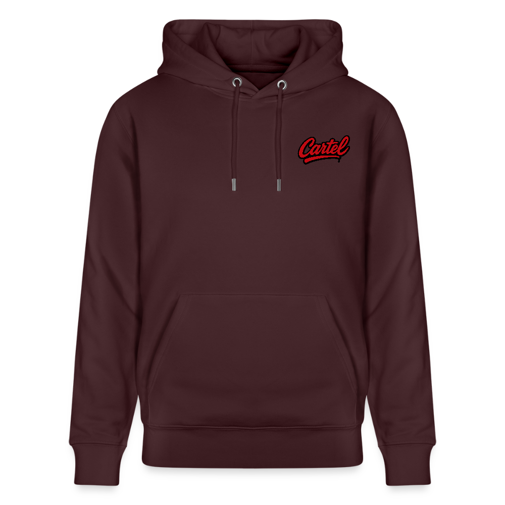 Cartel Bio-Hoodie King 👑 Partnerhoodie - Maroon