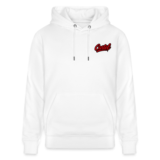 Cartel Bio-Hoodie Tokio Tower - Weiß