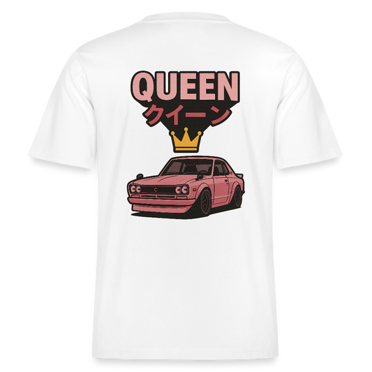 Cartel Bio-T-Shirt Queen 👸 Partnershirt - Weiß