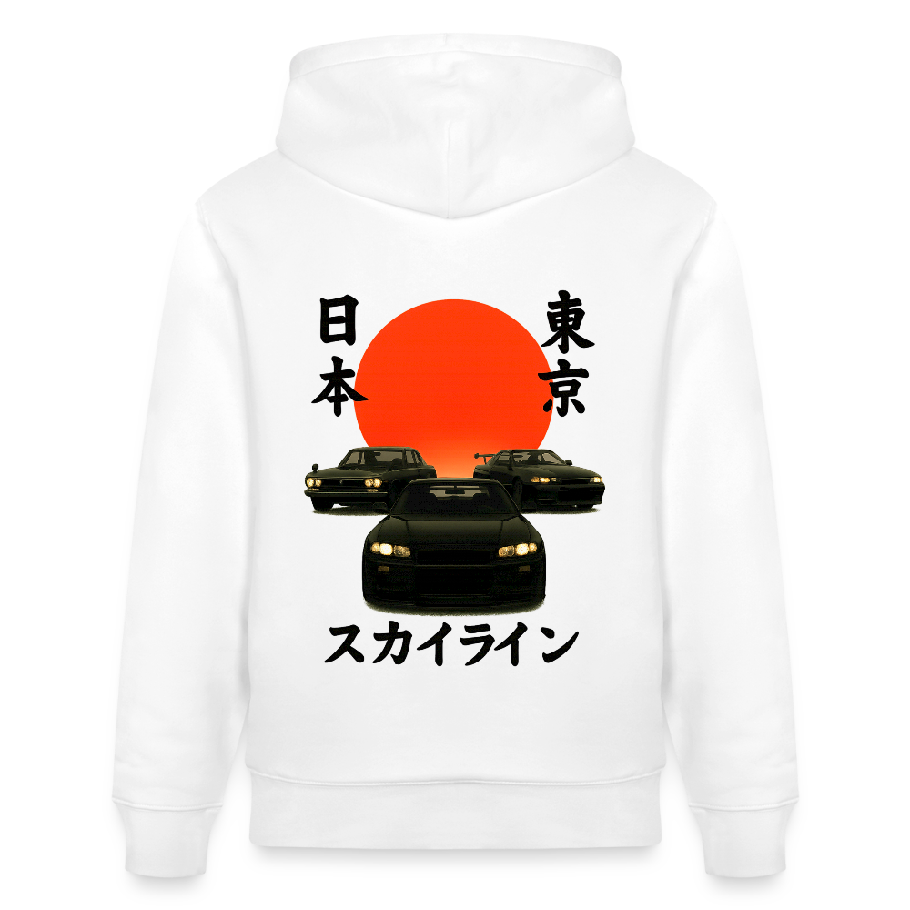 Cartel Bio-Hoodie Japan Trio - Weiß