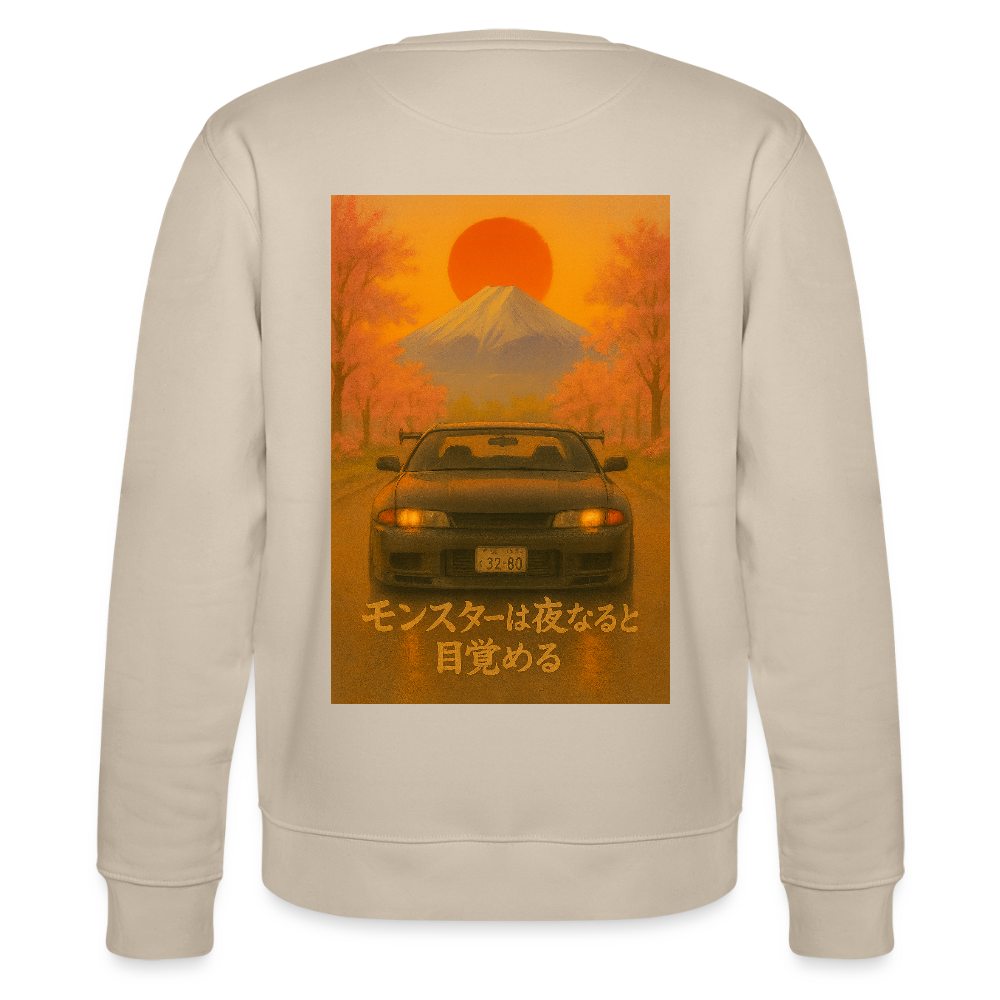 Cartel Bio-Sweatshirt Japan Sunset - Beige
