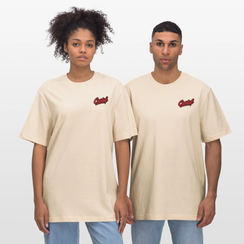 Cartel Bio-T-Shirt Japan Sunset - Weißgrau
