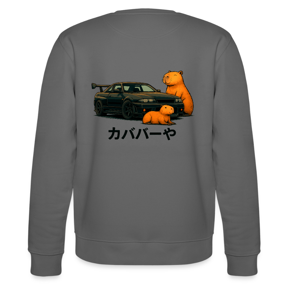 Cartel Bio-Sweatshirt Capybara - Anthrazit