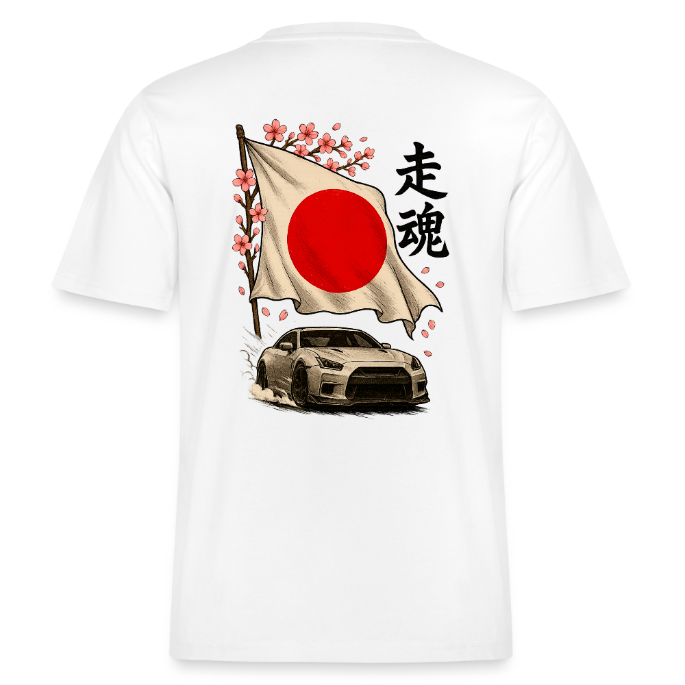 Cartel Bio-T-Shirt Japanische Seele - Weiß
