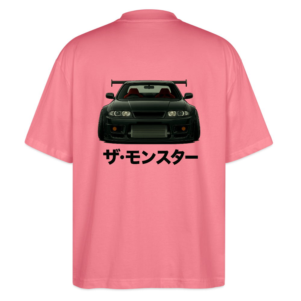 Cartel Oversized Bio T-Shirt Monster - Pink 