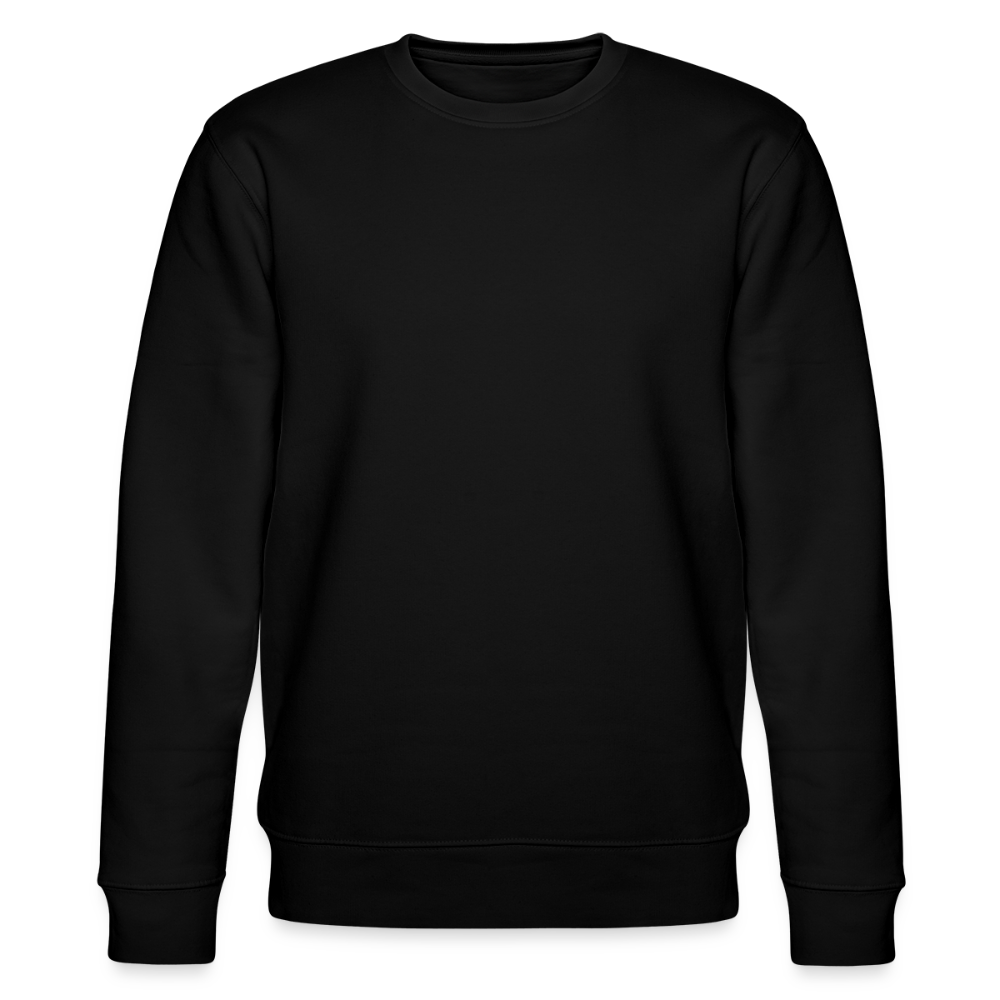 Cartel Bio-Sweatshirt Clean White Logo - Schwarz